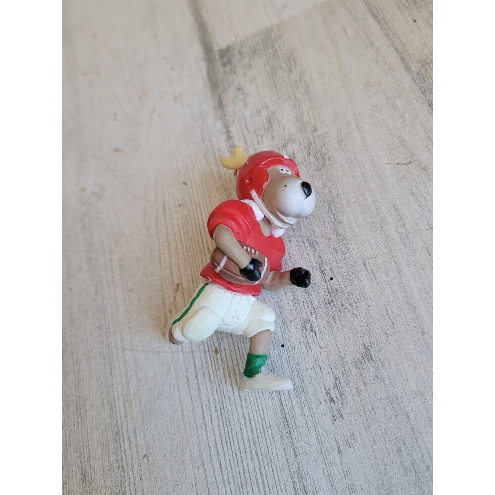 Hallmark Blitzen football 1992 ornament Xmas‎ reindeer